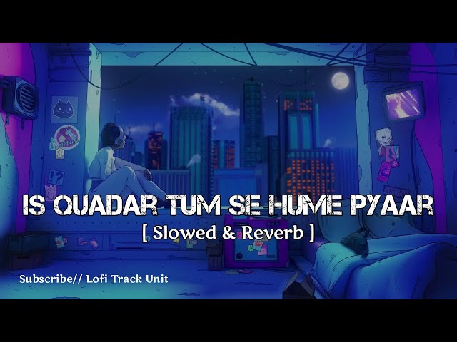 Is quadar tum se Hume pyaar ( slowed and reverb music ) bollywood song | Arijit Singh