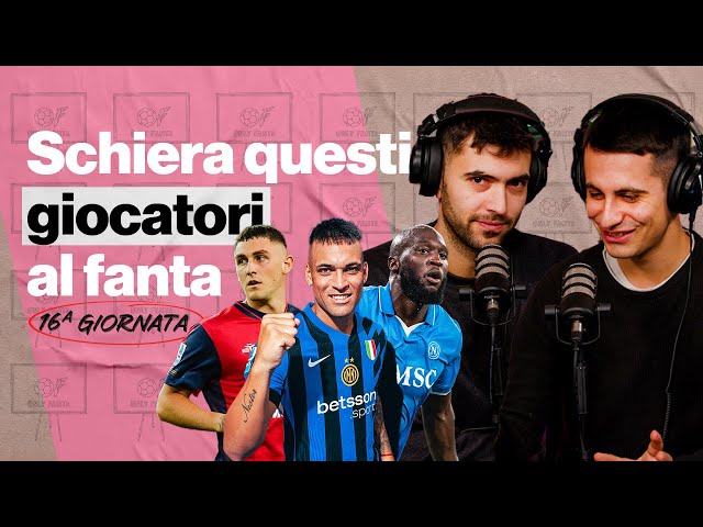 Lukaku tornerà a segnare? | Consigli 16° giornata Fanta | OnlyFanta