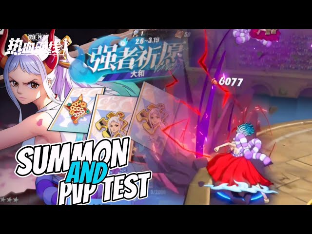 BROKEN ‼️SUMMOM AND PVP TEST YAMATO - One Piece Fighting Path