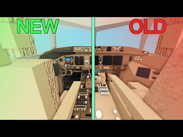 Boeing 777 OLD VS NEW in PTFS | Roblox