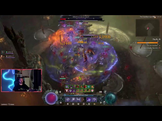 Diablo IV - SEZON 7 - Pit 141+ Necromancer - twitch.tv/94MD