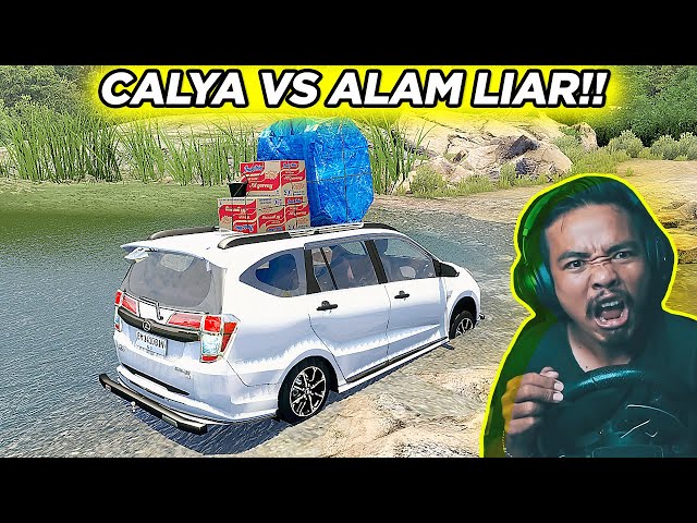 Mobil Keluarga vs Alam Liar Calya Gak Takut, Lihat Aksinya! - ets2