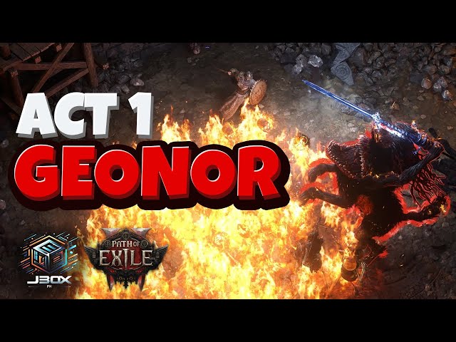 Act 1 Geonor, The Putrid Wolf | Path of Exile 2