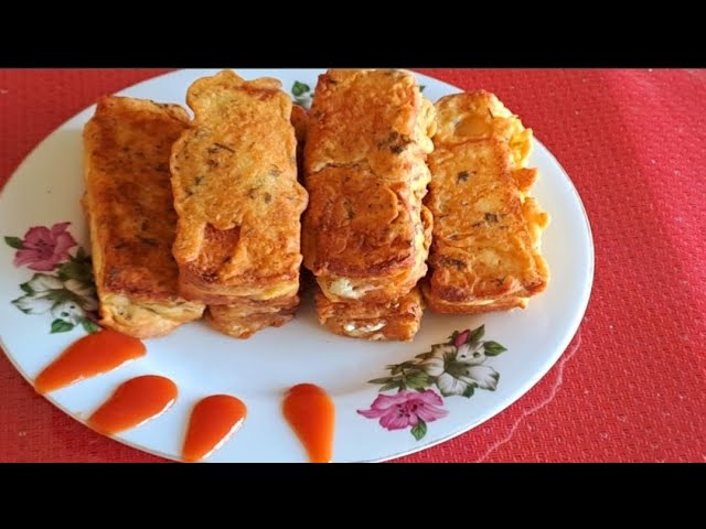 5-Minute Ramadan Special: Crispy Bread Pakora You Can't Resist!#food