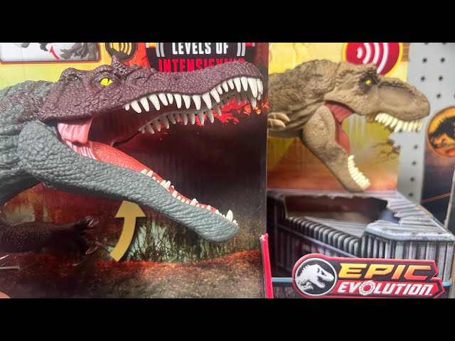 Massive 2024 Jurassic World Toys:  SLASH ATTACKIN SPINOSAURUS, RUMBLE CAGE, & DINO SMASH & SQUISH!