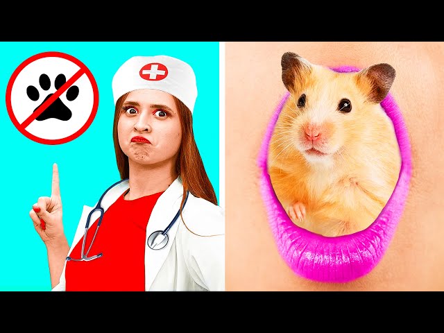 Funny Ways To Sneak Pets Into The Hospital | Prank Wars by Happy Fun