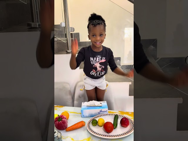 My daughter identifying fruits 🤣🤣this video most cheer you up #Watchnow