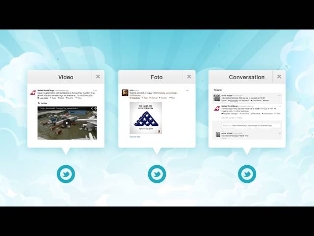 Swiss WorldCargo Twitter Tutorial