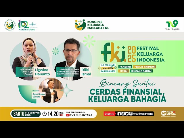 🔴 (LIVE) Bincang Santai : Cerdas Finansial, Keluarga Bahagia