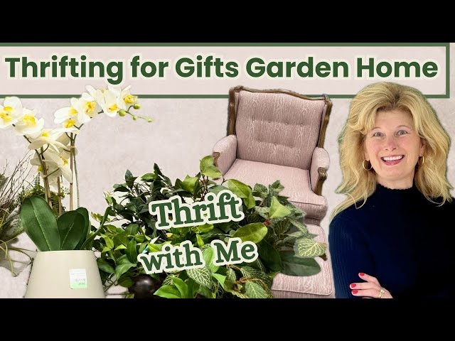 Thrifting for the Home, Garden, and Gifts! (Thrift with Me)