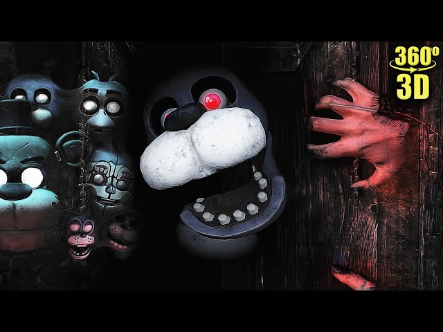 First Night of Horror | Five Nights at Freddy's | VR Vídeo 3D 360º [Google Cardboard • VR Box]