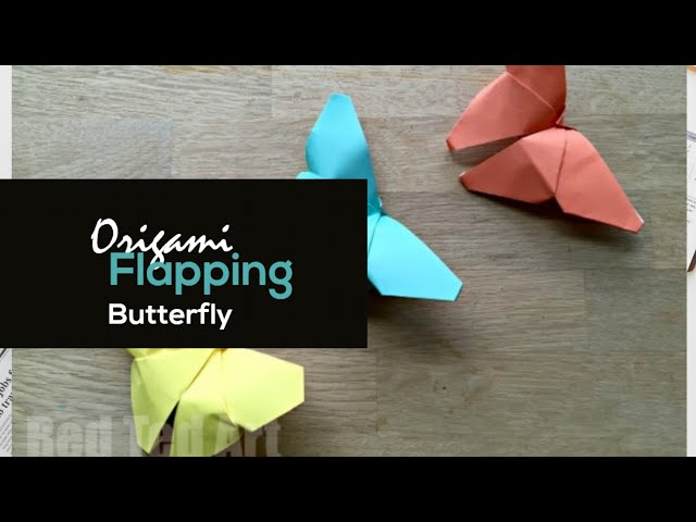 How to fold an origami flying " butterfly"🦋l#easy @VarunSulkhia ...