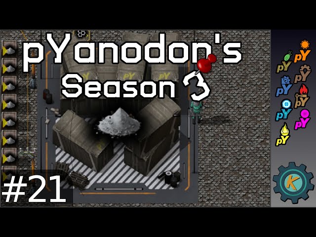 Ash Mountain Begins In Earnest - Factorio pYanodon's S3E21