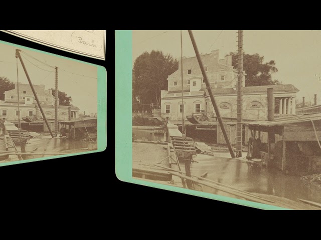 Old Wheel House, Fairmount Water Works, PA ~1860s (VR 3D still-image)