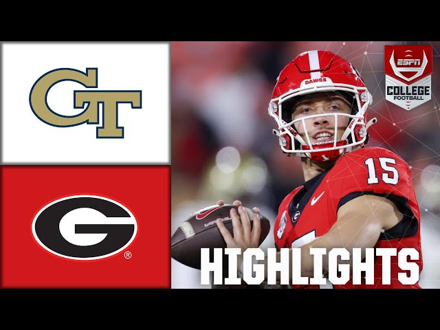 8 OTs 😮 Georgia Tech Yellow Jackets vs. Georgia Bulldogs | Full Game Highlights | ESPN CFB