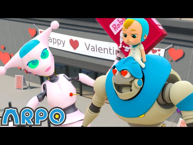 Love Is In The Air | ARPO | Educational Kids Videos | Moonbug Kids