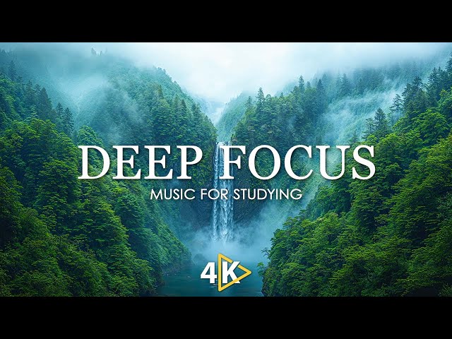 Deep Focus Music To Improve Concentration - 12 Hours of Ambient Study Music to Concentrate #824