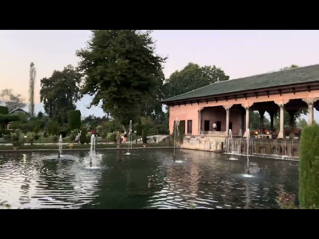 Mughal Garden Shalimar Bagh(Made by Shah Jahan) at Srinagar Kashmir