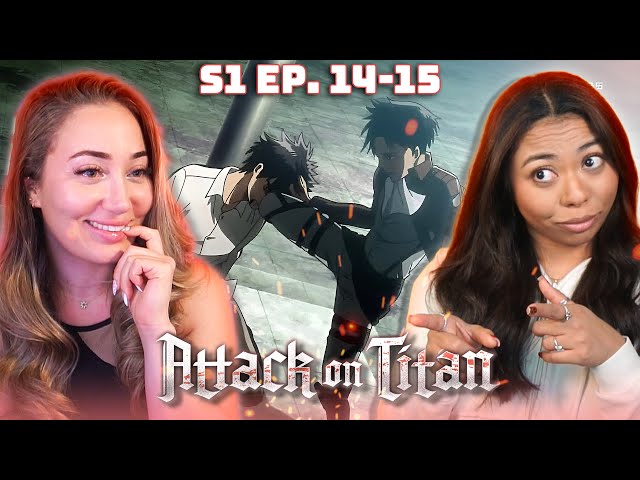 LEVI is FINEEEE~ 😳😳 ATTACK ON TITAN S1 EP 13.5, 14, & 15 REACTION | 進撃の巨人