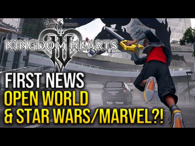 Kingdom Hearts 4 First Information - Open World, Star Wars & Marvel, New Visuals