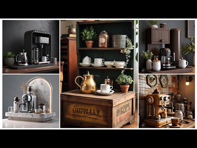 Graciousness in Every Cup: Coffee Station Aesthetic Inspiration