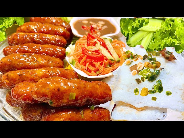 NEM NƯỚNG CHAY- Không ngờ làm Dễ mà Dai Ngon như Nem Thịt - Vegetarian spring rolls