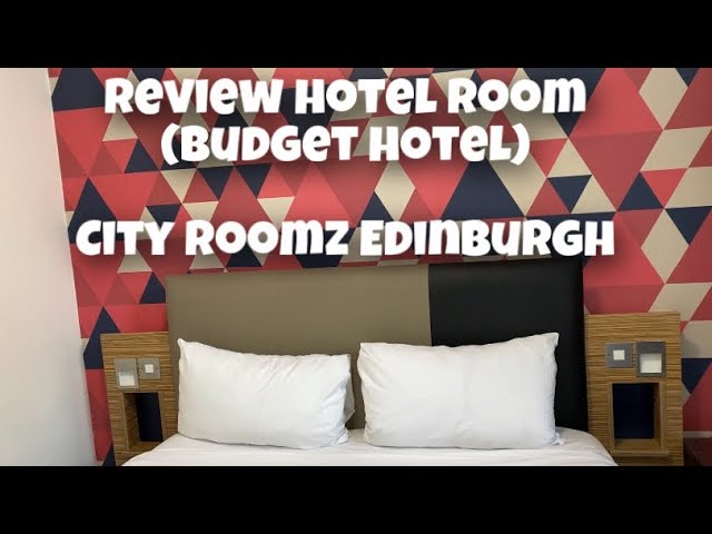 PERJALANAN DARI EDINBURGH 🏴󠁧󠁢󠁳󠁣󠁴󠁿 AIRPORT KE HOTEL || REVIEW CITY ROOMZ EDINBURGH - SCOTLAND