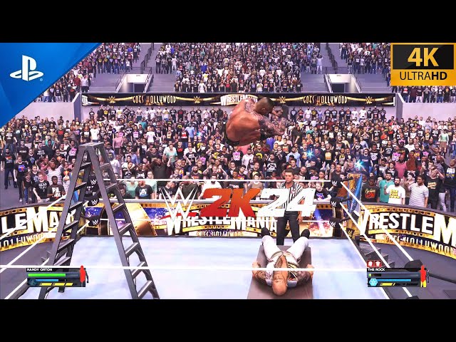 The Rock vs Randy Orton: The Best Highlights WWE 2K24