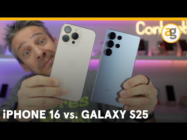 iPHONE 16 Pro VS. GALAXY S25 Ultra