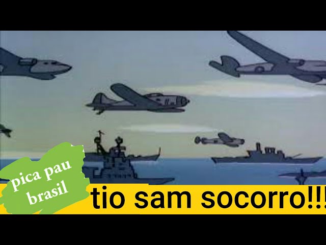 pica pau dublado portugues- tio sam socorro