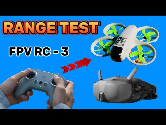 DJI NEO Range Test with DJI FPV Controller 3 vs DJI Motion 3 | DJI Goggles N3