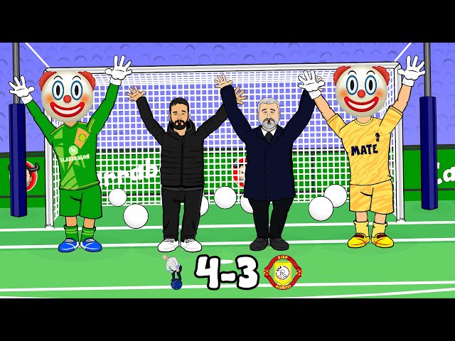 🤡GOALKEEPER CLOWN SHOW🤡 Tottenham 4-3 Man Utd (Goals Highlights Forster Bayindir)