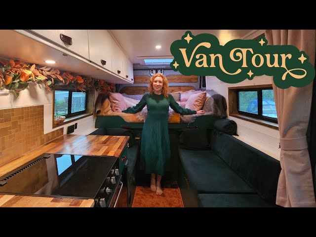 I'm Living My Best Solo Female Van Life in This Spacious Cosy Van!