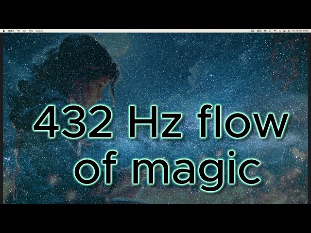 432HZ FOR A FREE  MIND, ALERTNESS, ATTENTION! POWERFUL FOCUS! LOFIGIRL S TOOL FOR A MAGIC MIND