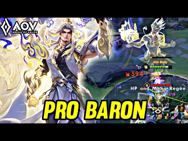 AOV : BOLT BARON GAMEPLAY | PRO BARON - ARENA OF VALOR LIÊNQUÂNMOBILE ROV