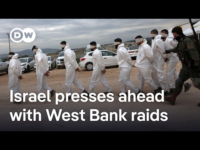 What's the underlying strategy of Israel's West Bank raids? | DW News