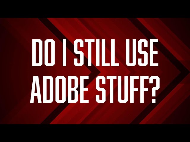 Creative Cloud and the free alternatives to it. Plus a few bonus tips.