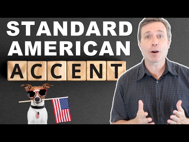 HOW TO SPEAK WITH A STANDARD AMERICAN ACCENT 🇺🇸