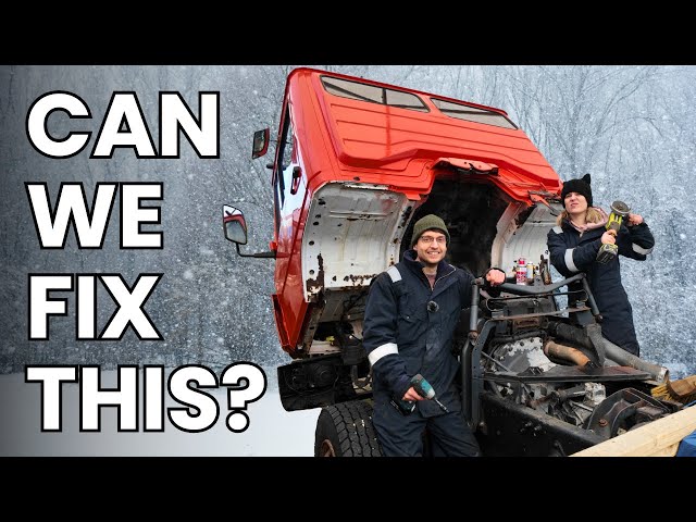 Saving Our Rusty Chassis Cab | DIY Tiny Home Project