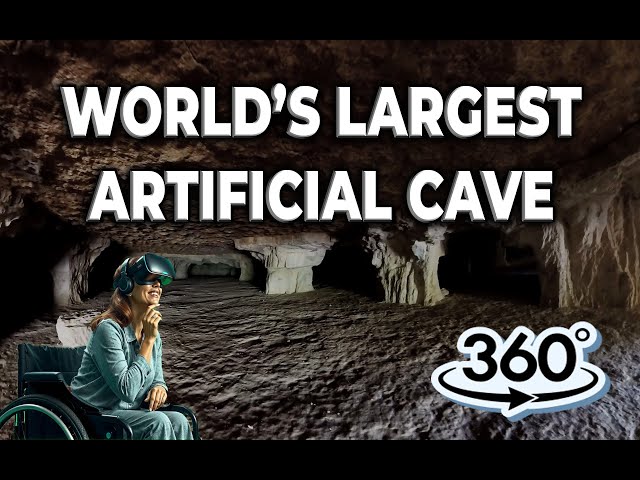 A virtual Tour Through of the World's Biggest Artificial Cave #360