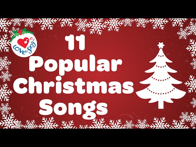 Top 11 Christmas Songs with Lyrics 2024 🎅