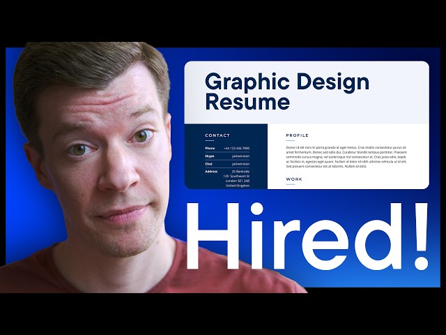 Graphic Design Resume Tips to Get You HIRED