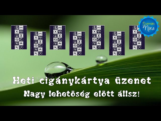 🔮A nagy lehetőségek ideje!  𝗖𝗶𝗴𝗮́𝗻𝘆𝗸𝗮́𝗿𝘁𝘆𝗮 𝐣𝐨́𝐬𝐥𝐚𝐭 (heti) 2025. február 3-9.