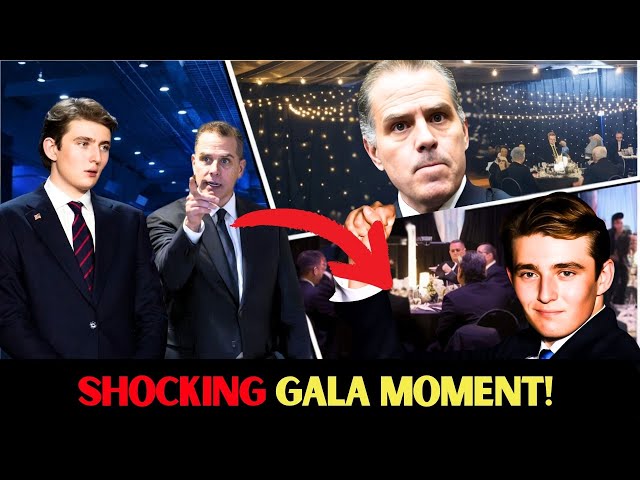 Hunter Biden Targets Barron Trump at Gala – What Barron Does Next Is Truly Remarkable!