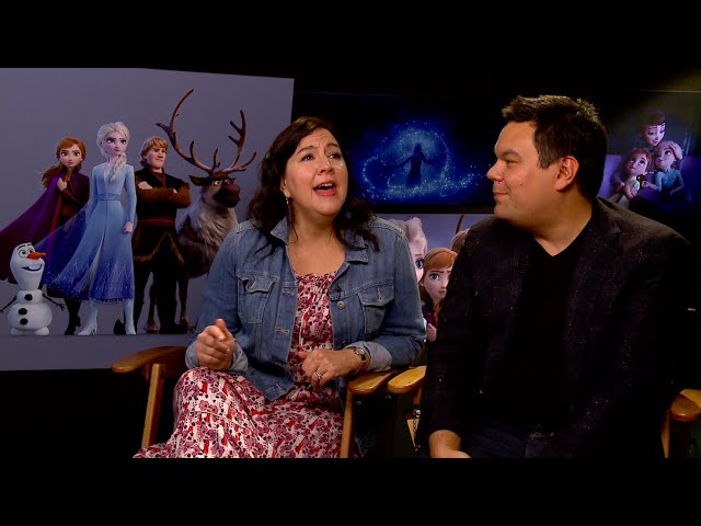 Coco & Frozen Songwriters "Oscar Winners" Kristen & Robert Lopez sing their frozen songs acapella