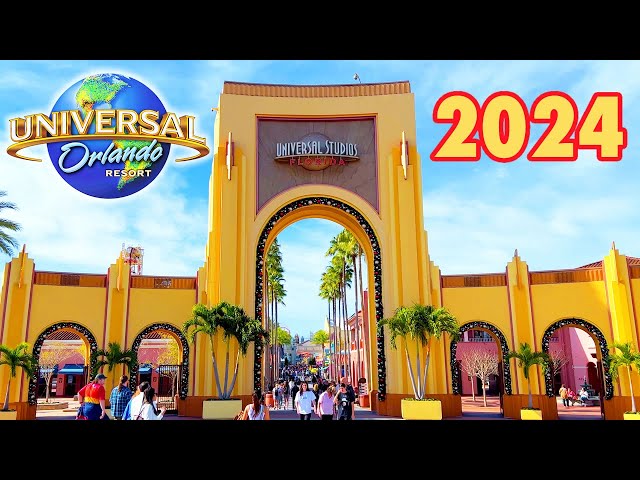 Universal Studios Orlando Florida | Full Walking Tour 2024