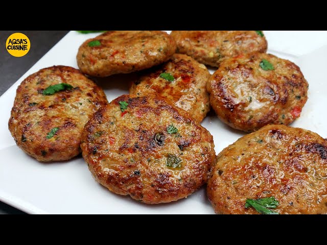 Chicken Kebab NEW Recipe With New Freezing Method by Aqsa's Cuisine, Chicken Kabab, Chicken Kabab