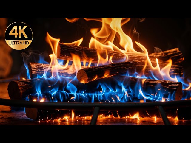 🔥 Soothing Fireplace Ambience with Crackling Fire Sounds to Help You Relax and Unwind F1