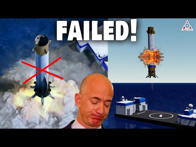 Analysis of What Exactly Happened on Blue Origin's New Glenn Landing FAILED!