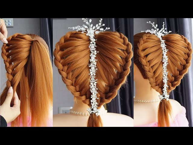 New Amazing Bun Hairstyle For Wedding